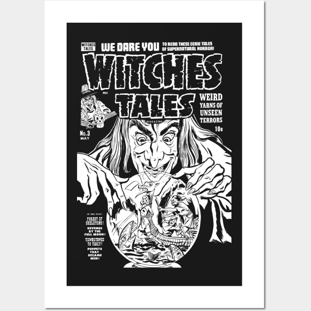 Witches Tales Classic Wall Art by JCD666